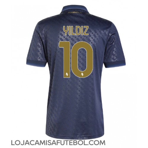 Camisa de Futebol Juventus Kenan Yildiz #10 Equipamento Alternativo 2024-25 Manga Curta